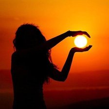 Схема вышивки «Закат»