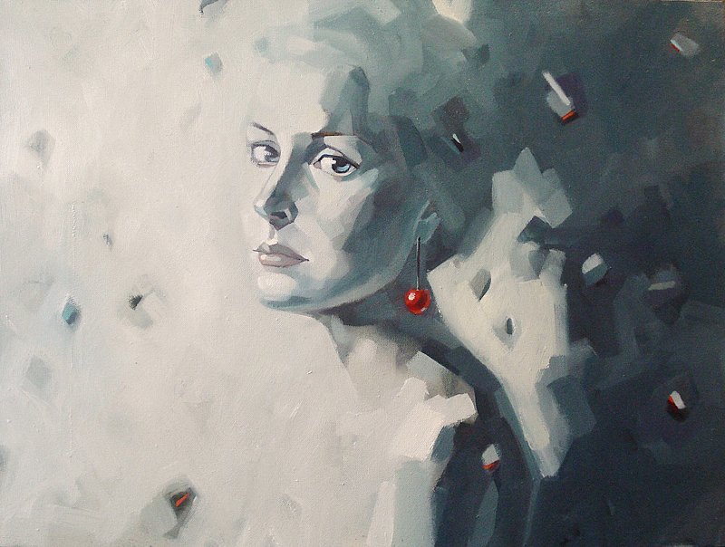 Вишенка - портрет дама - оригинал