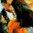 Предпросмотр схемы вышивки «Поцелуй» (№564684)