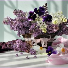 Схема вышивки «Букет»