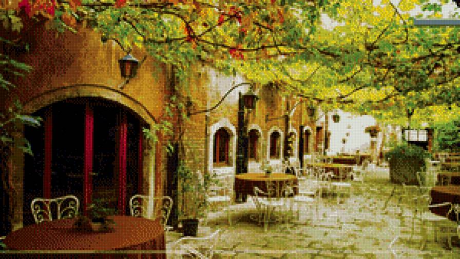 итальянское кафе - предпросмотр