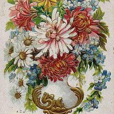 Схема вышивки «букет»