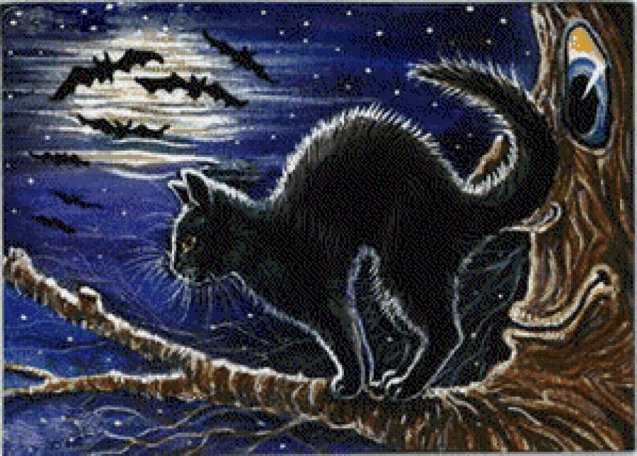 сказочный кот - котики - предпросмотр