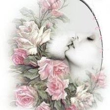 Схема вышивки «поцелуй»