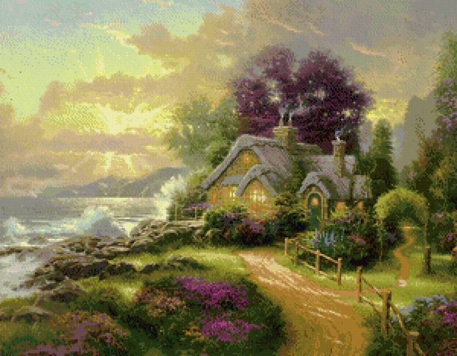 Домик у моря - дом - предпросмотр