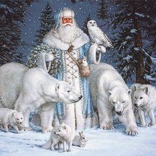 Схема вышивки «на севере»