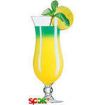 Схема вышивки «бокал коктейля»