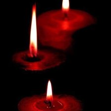 Схема вышивки «свеча»