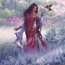 Схема вышивки «Единение с природой»