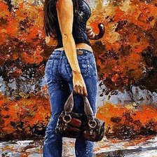 Схема вышивки «Серия "Под дождем"»