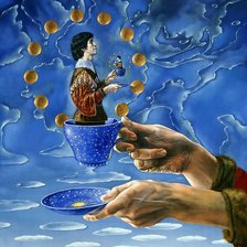 Схема вышивки «иллюзия»