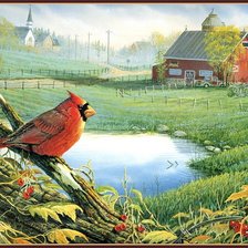 Схема вышивки «картина»