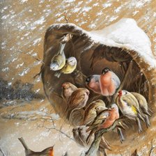 Схема вышивки «плохая погода»