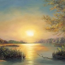 Схема вышивки «pejzaż»