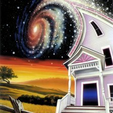 Схема вышивки «Пейзаж.Сюрреализм»