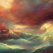 Схема вышивки «Мощь»