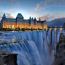 Схема вышивки «Над пропастью»