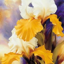 Схема вышивки «цветы»