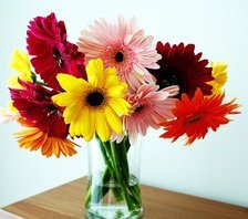 Схема вышивки «Цветы в вазе»