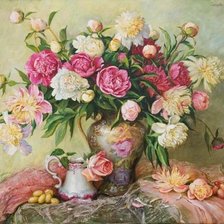 Схема вышивки «Букет»