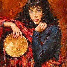 Схема вышивки «Бунтарка»