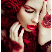 Схема вышивки «Страсть»