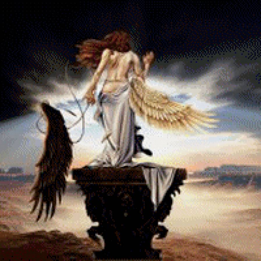 падший ангел - ангел - предпросмотр