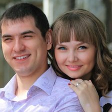 Схема вышивки «Хочу вышить наш портрет»