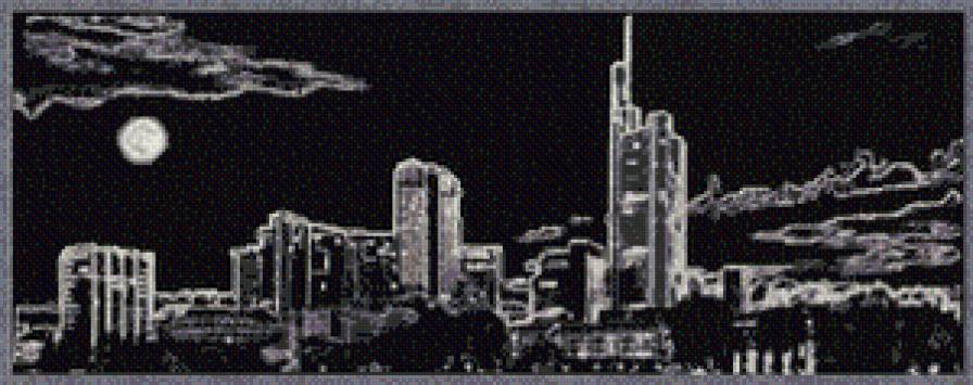 ночной город - предпросмотр