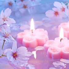 Схема вышивки «натюрморт со свечами»