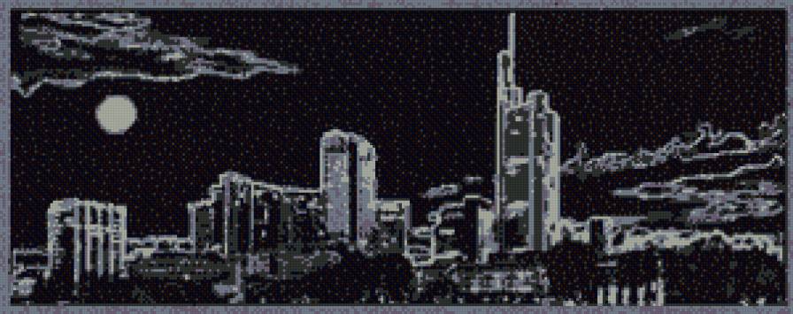 город ночью - предпросмотр