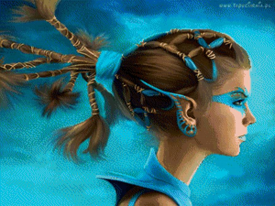 Эльфийка - предпросмотр