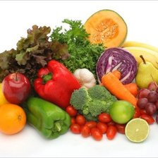 Схема вышивки «овощи на кухню»