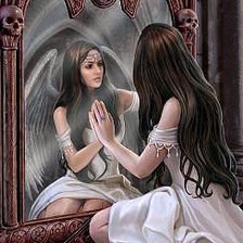 Схема вышивки «Хочу быть Ангелом»