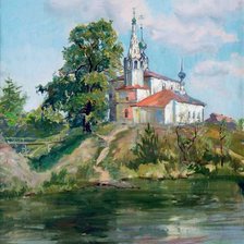 Схема вышивки «Суздаль»