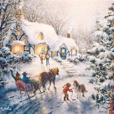 Схема вышивки «ники боэм 32 встреча»