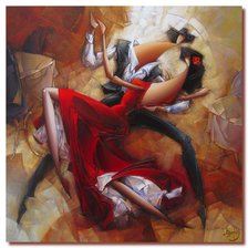 Схема вышивки «Танец»