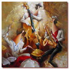 Схема вышивки «Джаз»