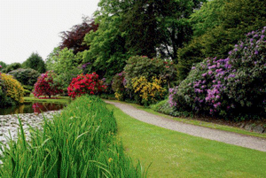 Сад - цветы, деревья, сад - предпросмотр