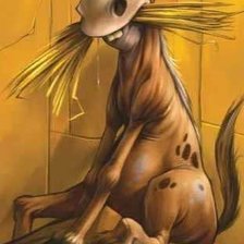 Схема вышивки «лошадка»