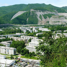 Схема вышивки «Дальнегорск»