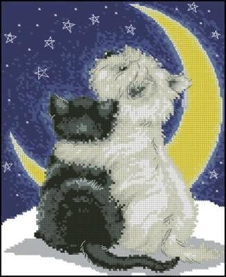 котята - месяц, котята, ночь - оригинал