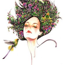 Схема вышивки «мода»