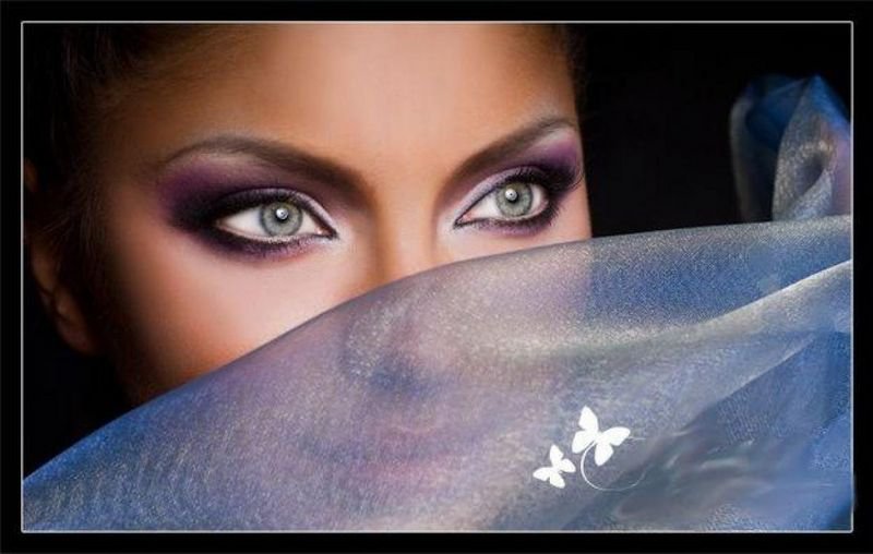 Взгляд - красавица, девушка - оригинал