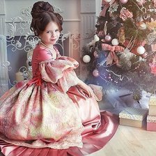 Схема вышивки «под рождественской ёлочкой»