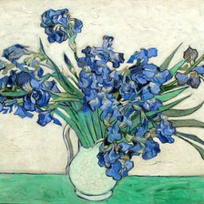 Схема вышивки «Ирисы»