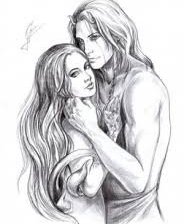 Схема вышивки «Двое»