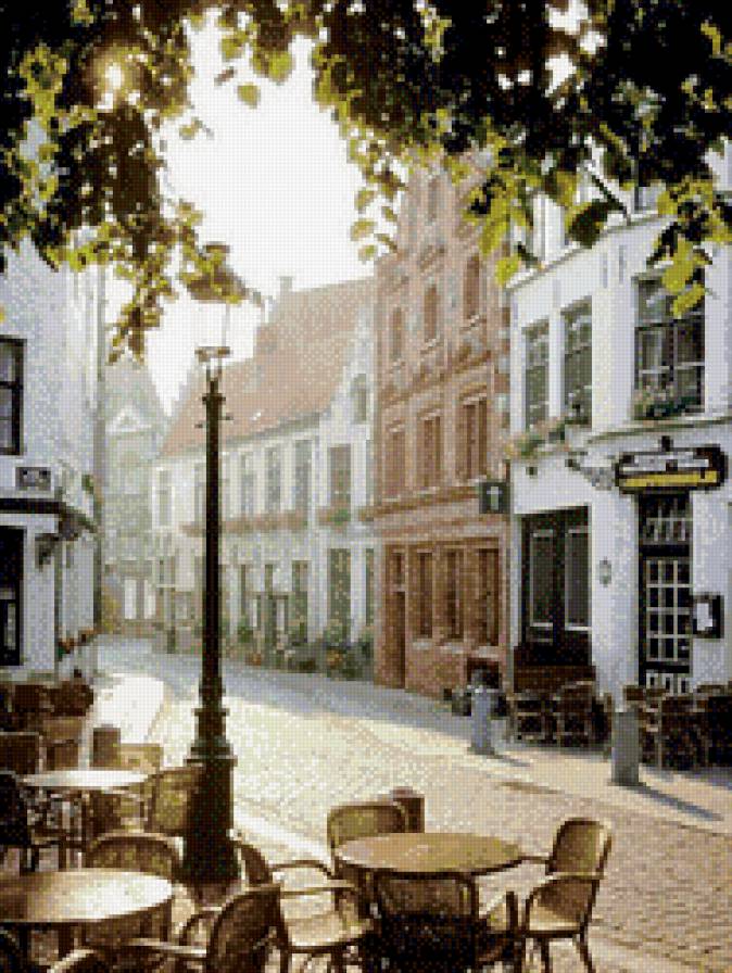 улочка - ресторан, улица - предпросмотр