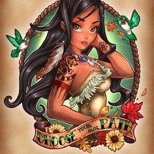 Схема вышивки «Принцессы Диснея»