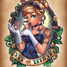 Схема вышивки «Принцессы Диснея»